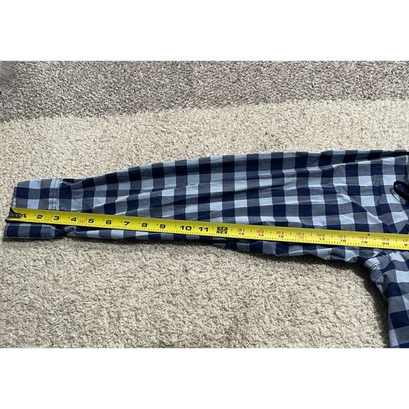 Bonobos Men's Size Medium Plaid Button Down Casual Long Sleeve Shirt Blue - Picture 8 of 11